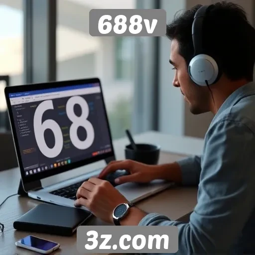 Análise da experiência do usuário no site 688v